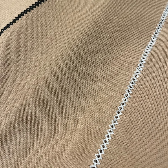 Sandro Skirt in Tan with Black and White Knit Size 1 - Picture 5 of 5